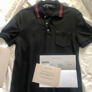 Men’s Gucci cotton polo
